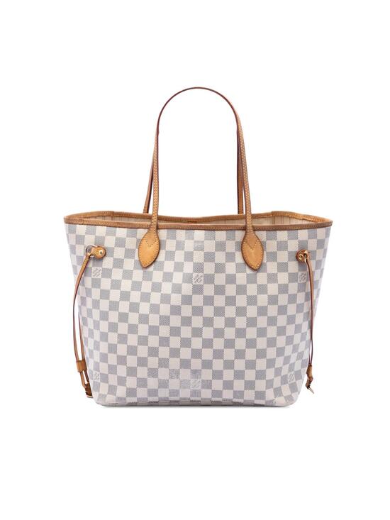Louis Vuitton Handbags - Louis Vuitton Damier Azur Neverfull Mm #283813L11B